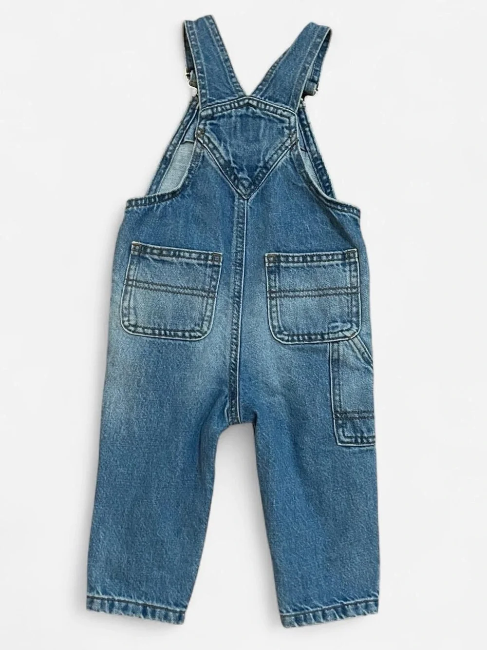 Classic Old Navy Blue Denim Overalls